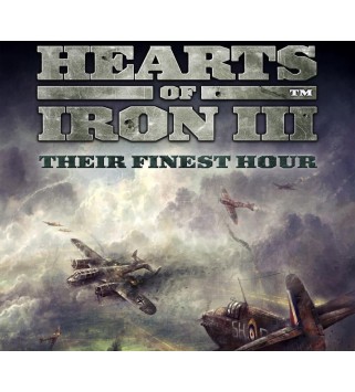 Hearts of Iron III - Their Finest Hour DLC Steam Key GLOBAL